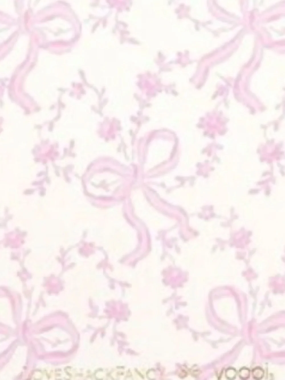 Loveshackfancy Notebooks coquette pink bow design Set of 4